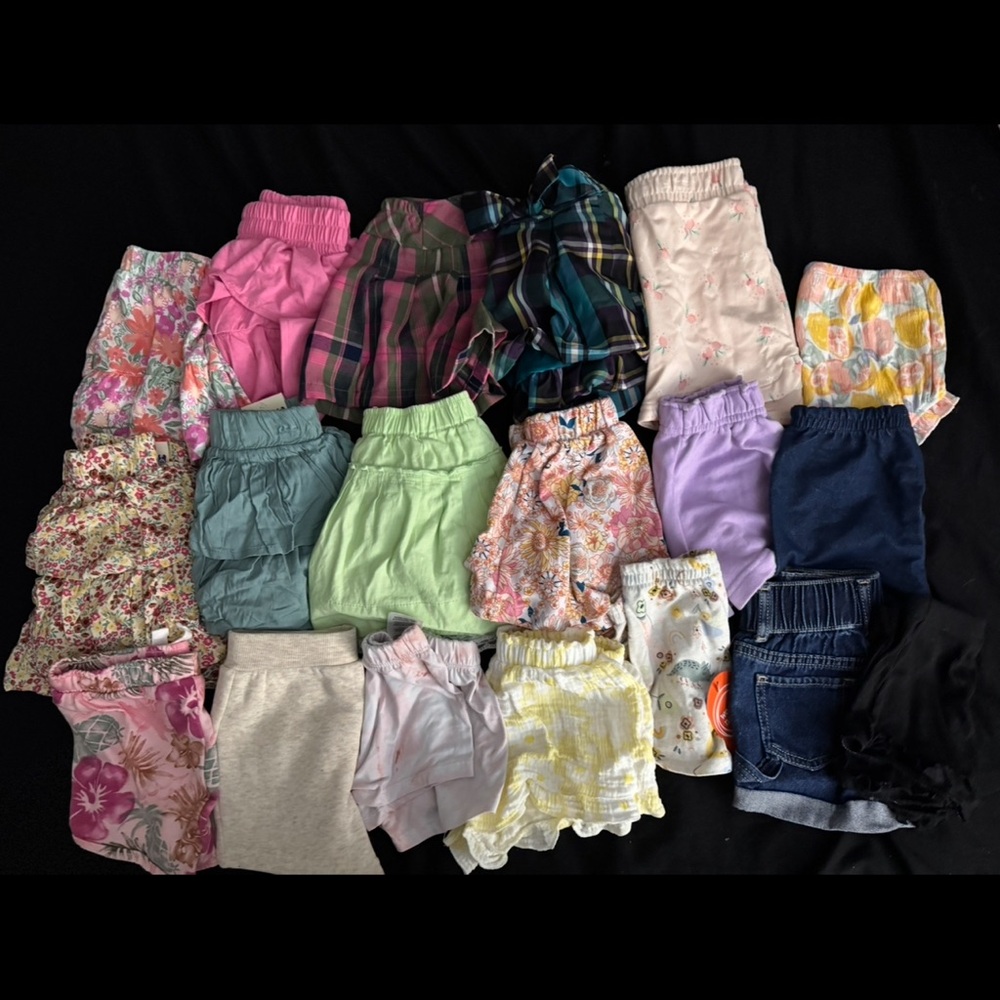 Kids Colorful Shorts Collection- Size 2T